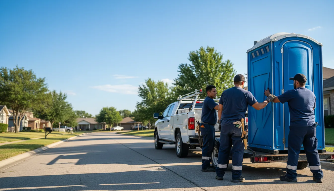 Portable Toilet Rental in Atkins, AR near me